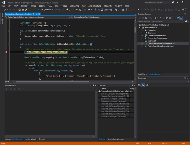 Creating Custom Data Providers with Visual Studio